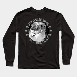 It's Time To Wake The Other Lions Freedom Fighters Patriotic Long Sleeve T-Shirt